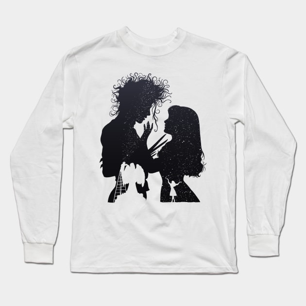 Edward and Kim Long Sleeve T-Shirt by Nicole Nichols